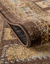 Zagros Oasis Collection Area Rug -  Khorramabad Rectangle Brown  lifestyle 63