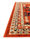 Tabriz Tapestries Collection Area Rug - Azerbaijan (Terracotta) Rectangle Terracotta  lifestyle 7