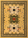 Tabriz Tapestries Collection Area Rug - Azerbaijan (Cream) Rectangle Cream  lifestyle 2