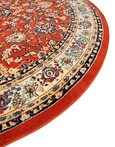 Isfahan Elegance Collection Area Rug - Naghsh-e Jahan (Terracotta)