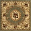 Versailles Elegance Collection Area Rug -  Louveciennes (Green) Square Green  lifestyle 15