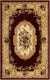 Versailles Elegance Collection Area Rug -  Louveciennes (Red) Rectangle Red Main