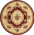 Versailles Elegance Collection Area Rug -  Louveciennes (Red)