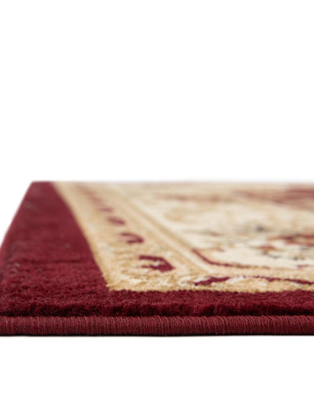 Versailles Elegance Collection Area Rug -  Louveciennes (Red)