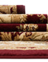 Versailles Elegance Collection Area Rug -  Louveciennes (Red)