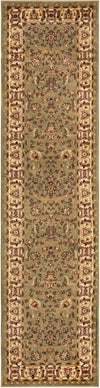 Jaipur Elegance Collection Area Rug -  Nahargarh (Green) Runner Green  lifestyle 18