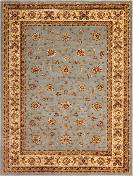 Jaipur Elegance Collection Area Rug -  Nahargarh (Light Blue)