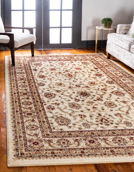 Jaipur Elegance Collection Area Rug -  Nahargarh (Cream)