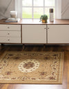 Versailles Elegance Collection Area Rug -  Bellevue Square Tan  lifestyle 71