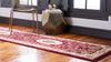 Versailles Elegance Collection Area Rug -  Bellevue Runner Red  lifestyle 87