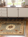 Versailles Elegance Collection Area Rug -  Bellevue Square Light Blue  lifestyle 73