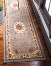 Versailles Elegance Collection Area Rug -  Bellevue Runner Light Blue  lifestyle 76