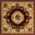 Versailles Elegance Collection Area Rug -  Louveciennes (Red)