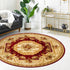 Versailles Elegance Collection Area Rug -  Louveciennes (Red)