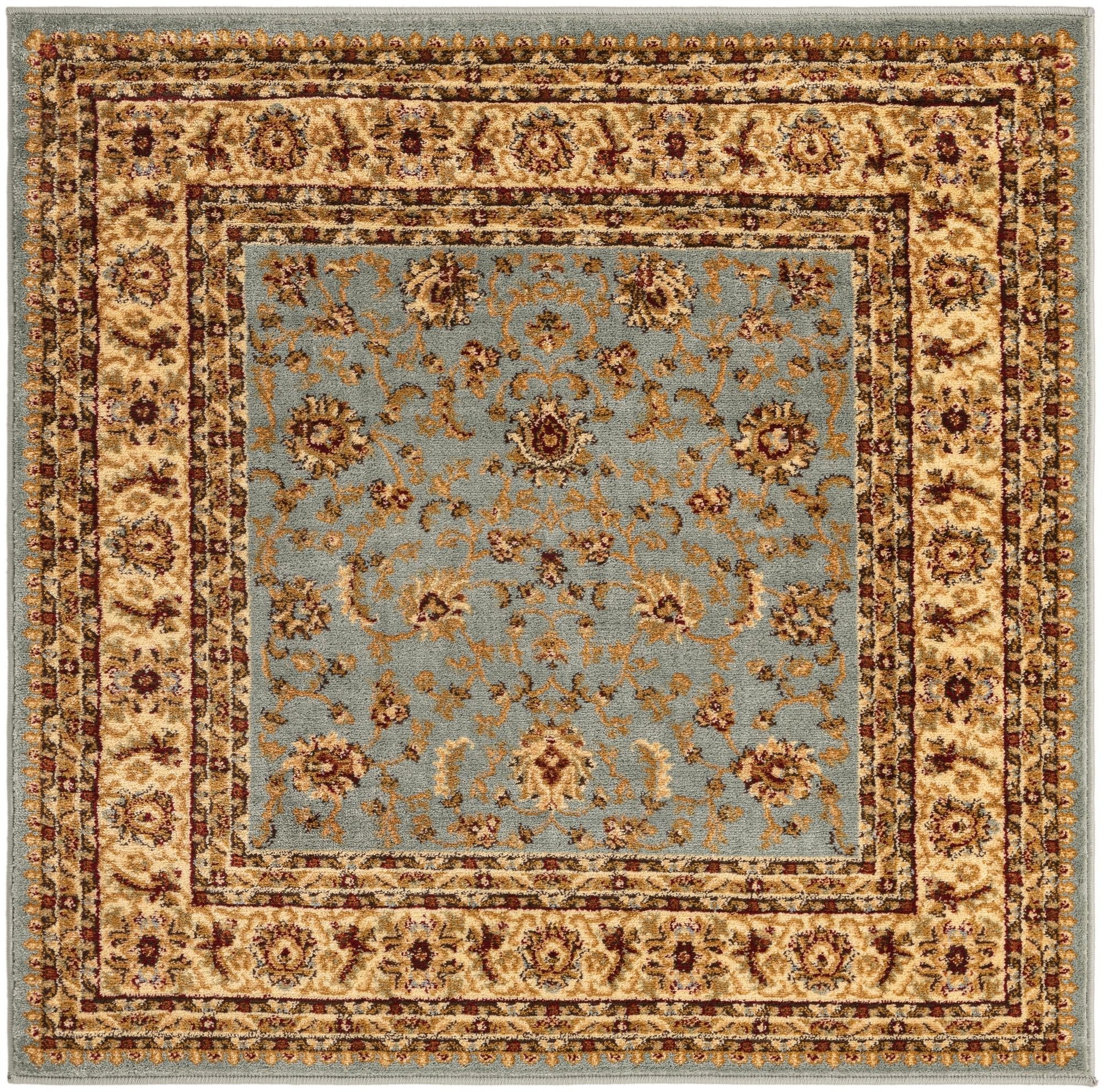 Jaipur Elegance Collection Area Rug -  Nahargarh (Light Blue)