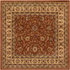 Jaipur Elegance Collection Area Rug -  Nahargarh (Brick Red Light Rose) Square Brick Red Light Rose  lifestyle 17