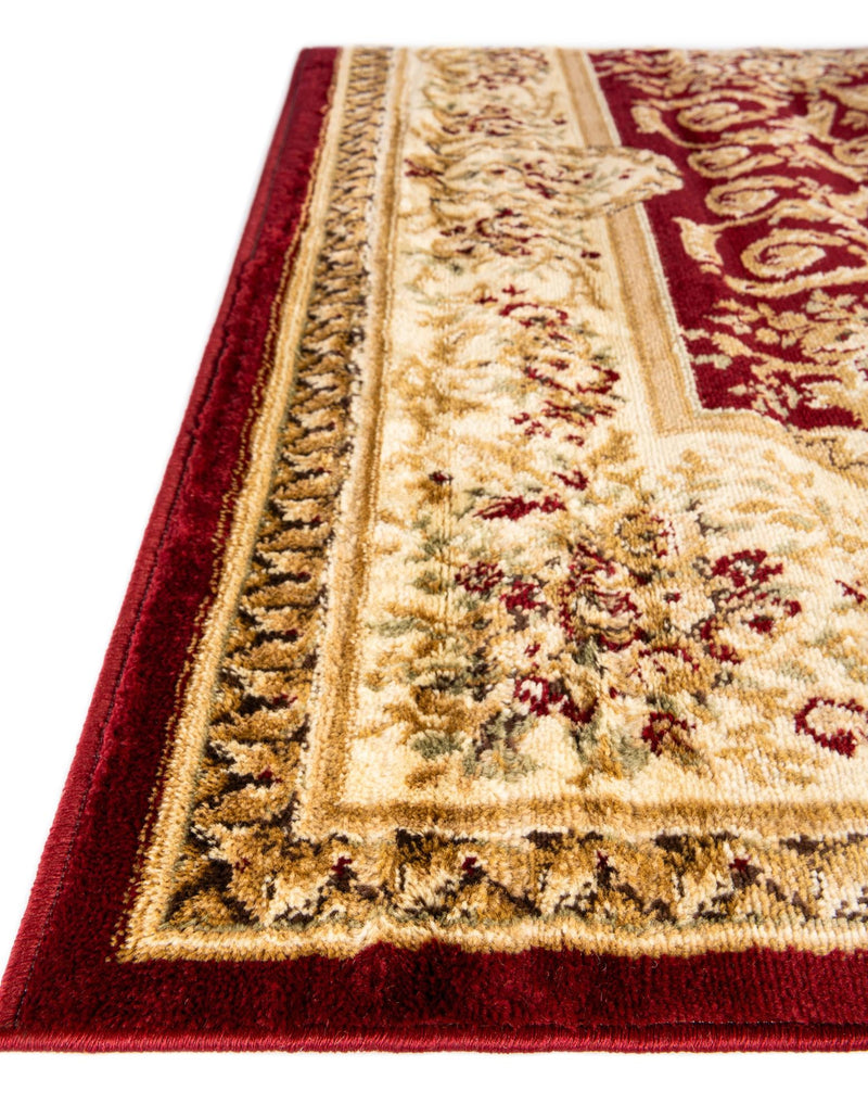 Versailles Elegance Collection Area Rug -  Bellevue Rectangle Red  lifestyle 20