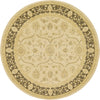 Chelsea Elegance Collection Area Rug -  Barnes Round Eggshell Main