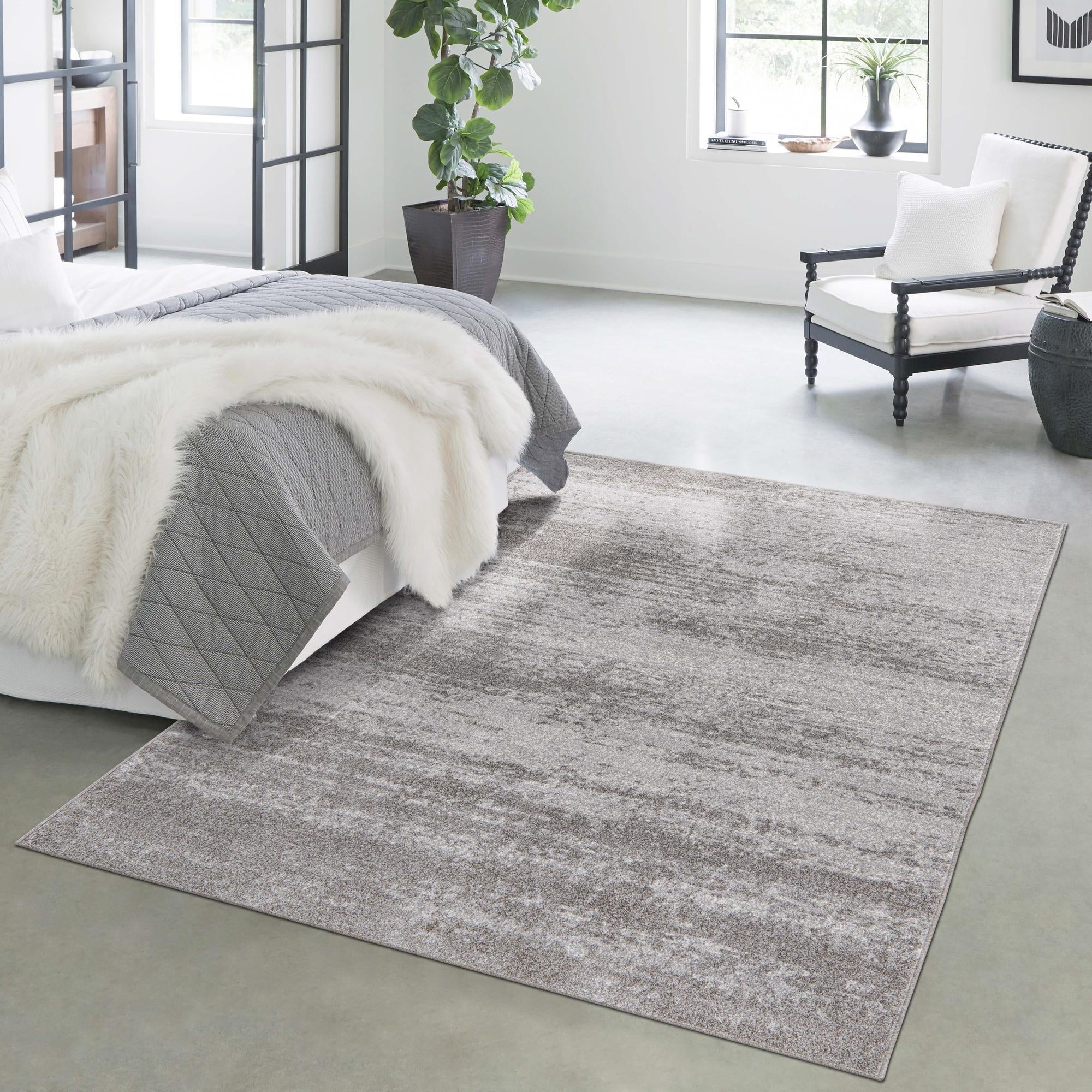 Studio Haven Collection Area Rug -  Gallery (Gray)