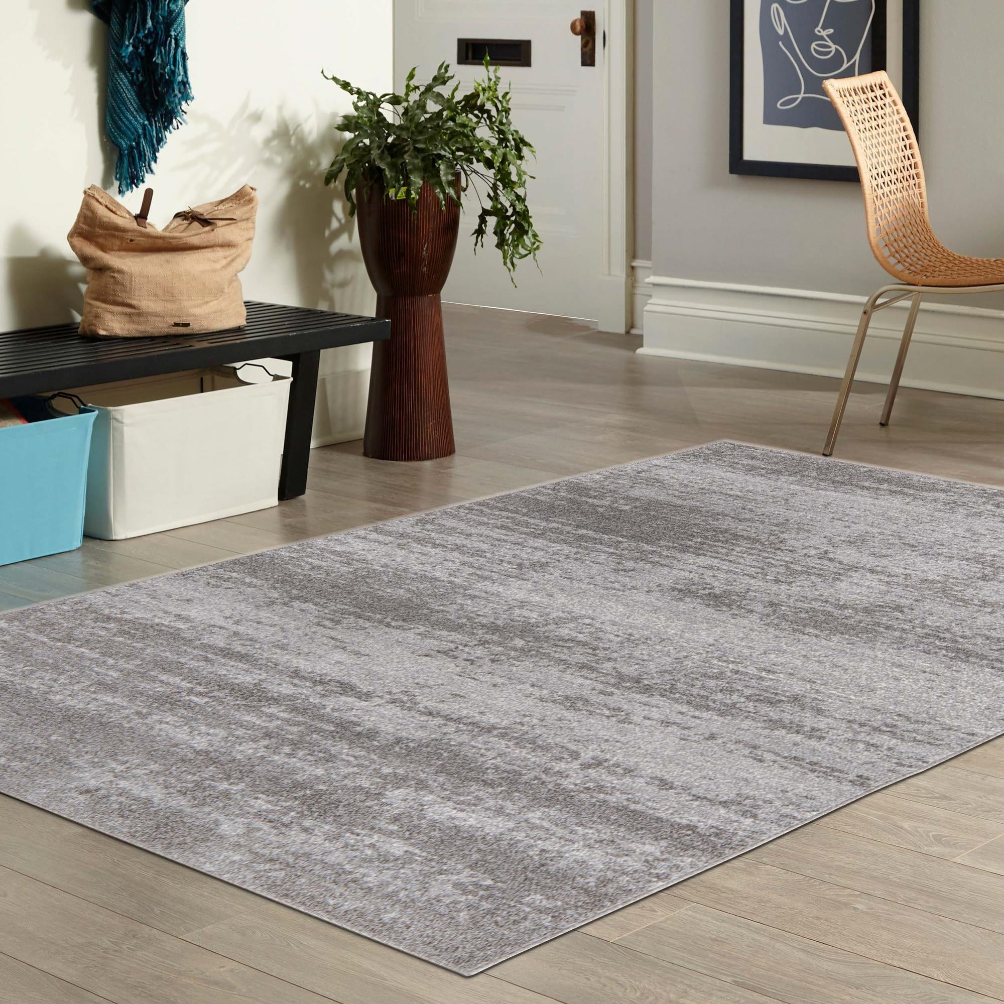 Studio Haven Collection Area Rug -  Gallery (Gray)