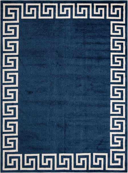 Aegean Labyrinth Collection Area Rug -  Santorini