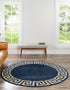 Aegean Labyrinth Collection Area Rug -  Santorini