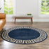 Aegean Labyrinth Collection Area Rug -  Santorini