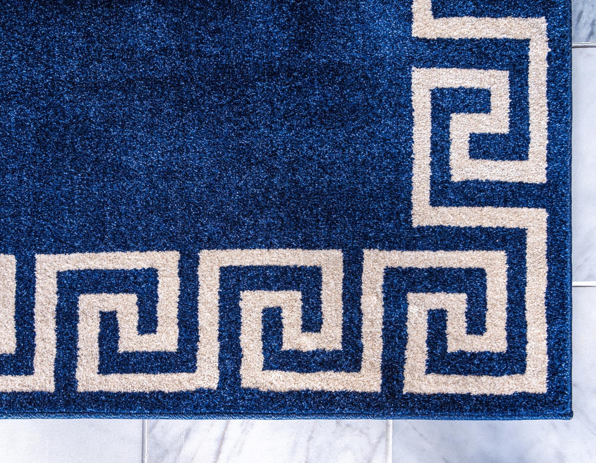 Aegean Labyrinth Collection Area Rug -  Santorini