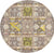 Lagoon Luxe Collection Area Rug -  Seashell Round Brown  lifestyle 3