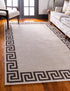 Aegean Labyrinth Collection Area Rug -  Santorini