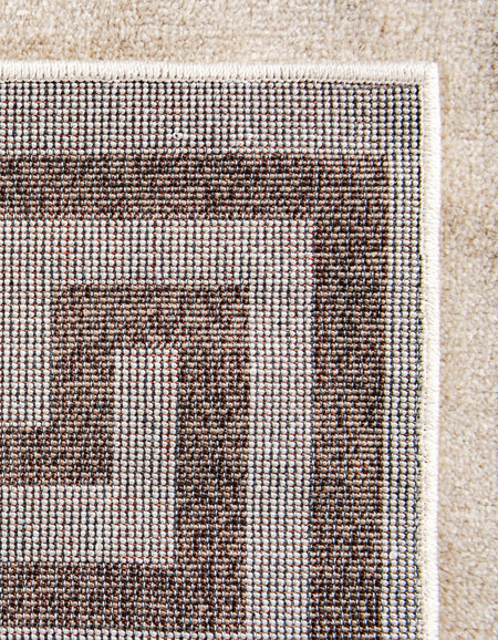 Aegean Labyrinth Collection Area Rug -  Santorini