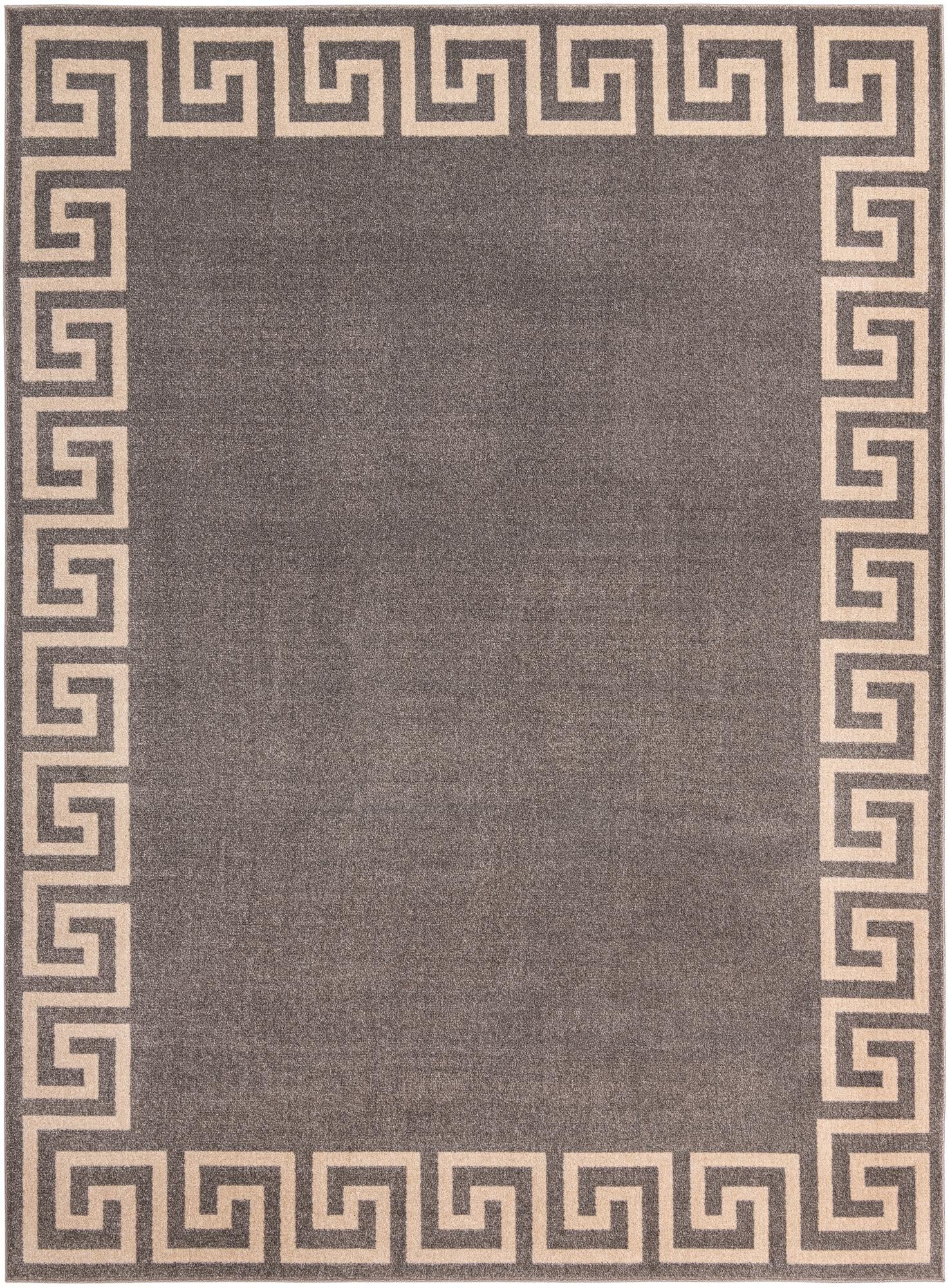 Aegean Labyrinth Collection Area Rug -  Santorini