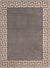 Aegean Labyrinth Collection Area Rug -  Santorini Rectangle Gray Main