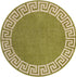 Aegean Labyrinth Collection Area Rug -  Santorini