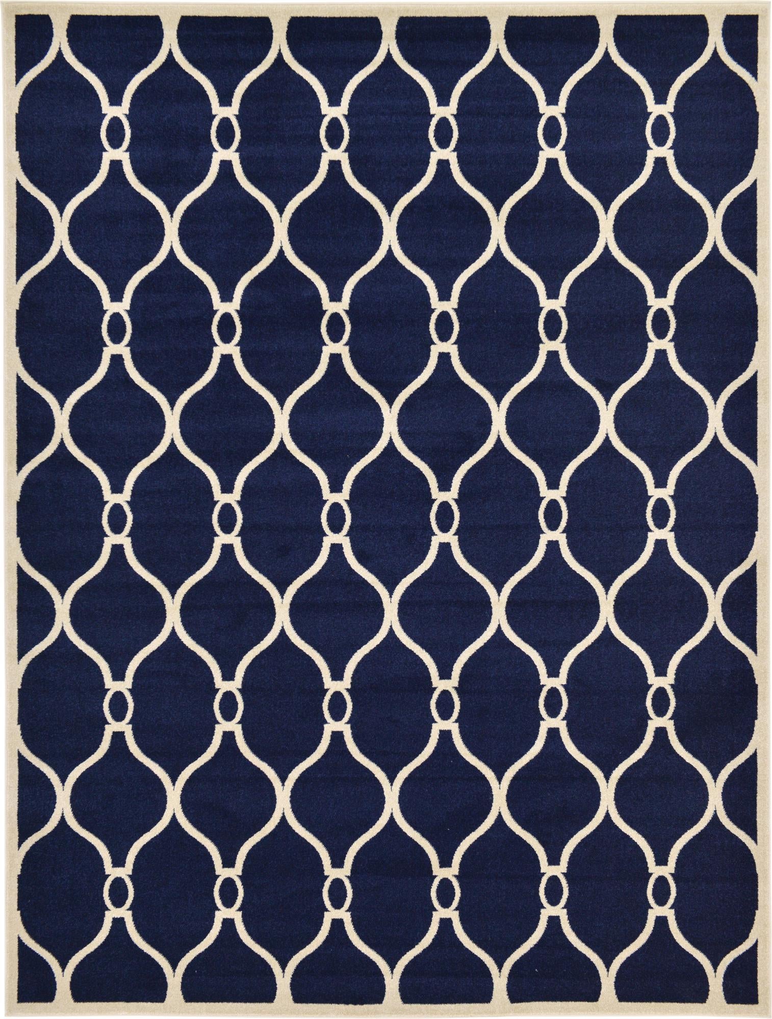 Lattice Gardens Collection Area Rug -  Foliagefield