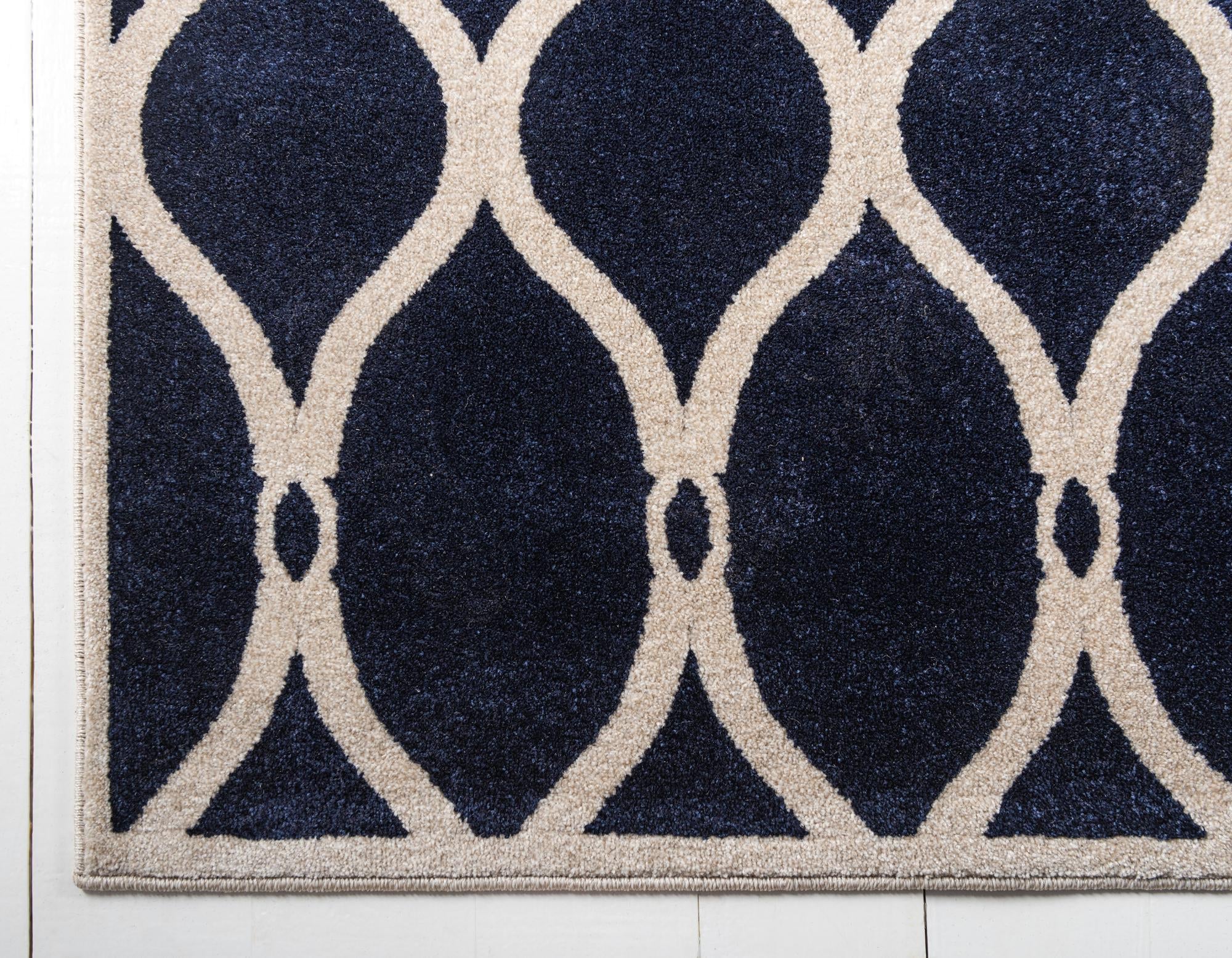 Lattice Gardens Collection Area Rug -  Foliagefield