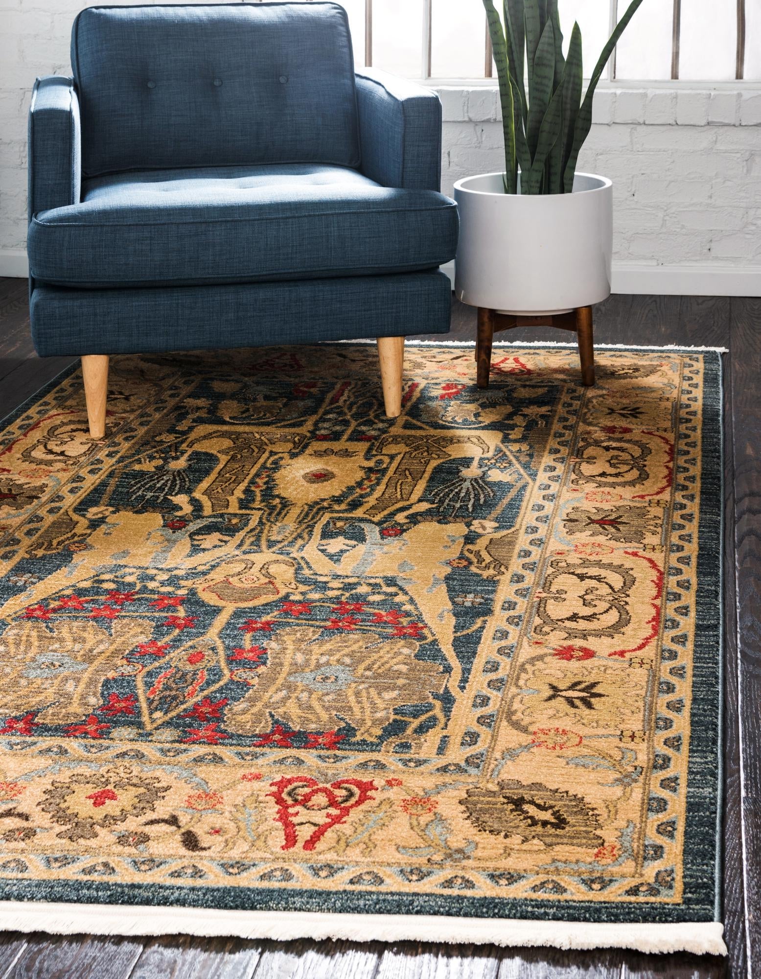 Persian Elegance Collection Area Rug -  Khorramabad