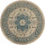 Salzburg Elegance Collection Area Rug -  Getreidegasse Round Cream  lifestyle 14