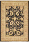 Chelsea Elegance Collection Area Rug -  Isleworth Rectangle Black Main