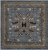 Tabriz Tapestries Collection Area Rug - Azerbaijan (Gray)