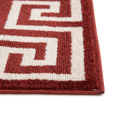 Aegean Labyrinth Collection Area Rug -  Santorini