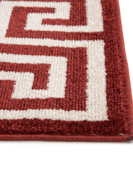 Aegean Labyrinth Collection Area Rug -  Santorini