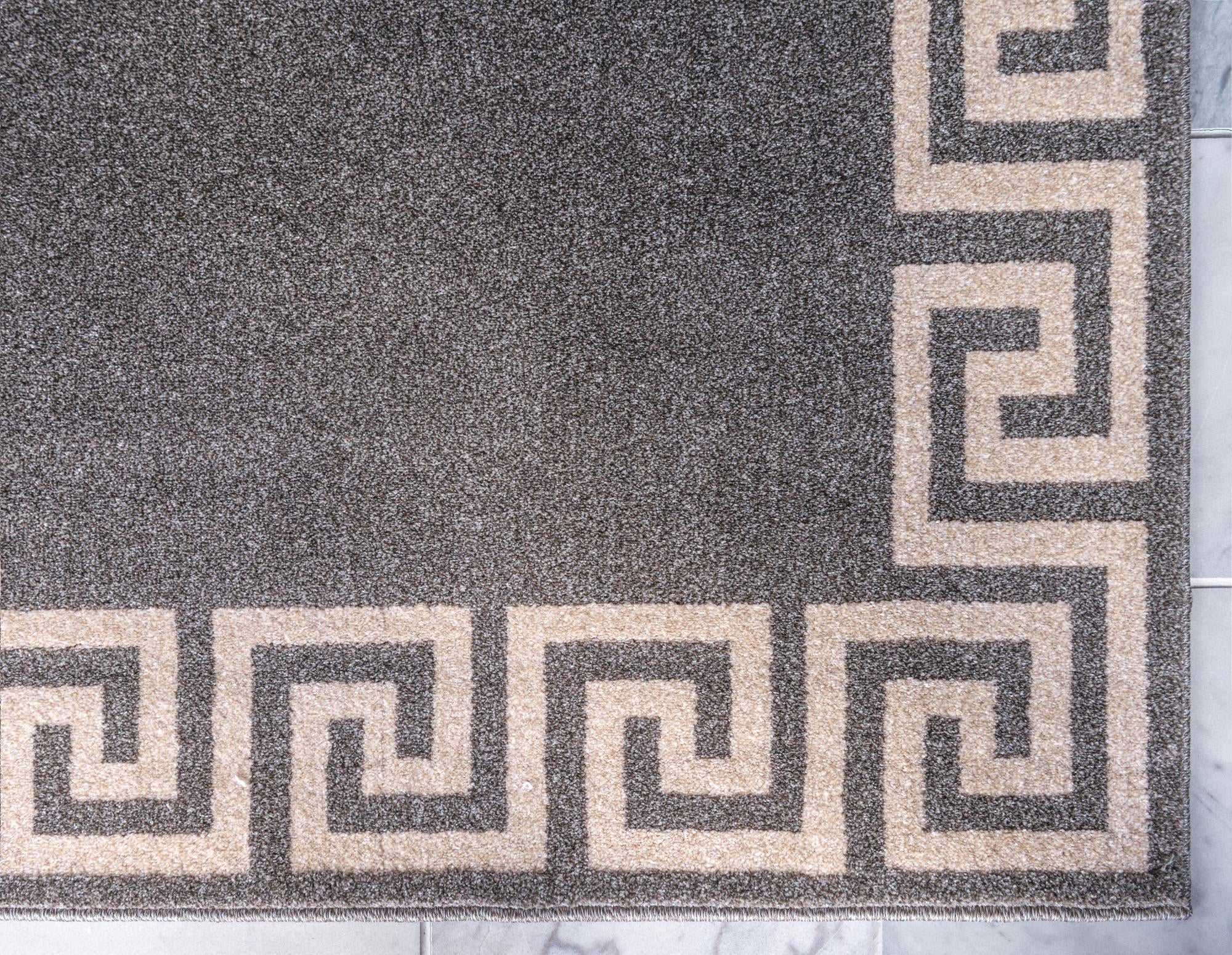 Aegean Labyrinth Collection Area Rug -  Santorini