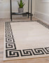 Aegean Labyrinth Collection Area Rug -  Santorini