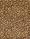 Savannah Sojourn Collection Area Rug -  Mara Rectangle Light Brown Main