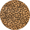 Savannah Sojourn Collection Area Rug -  Mara Round Light Brown  lifestyle 18