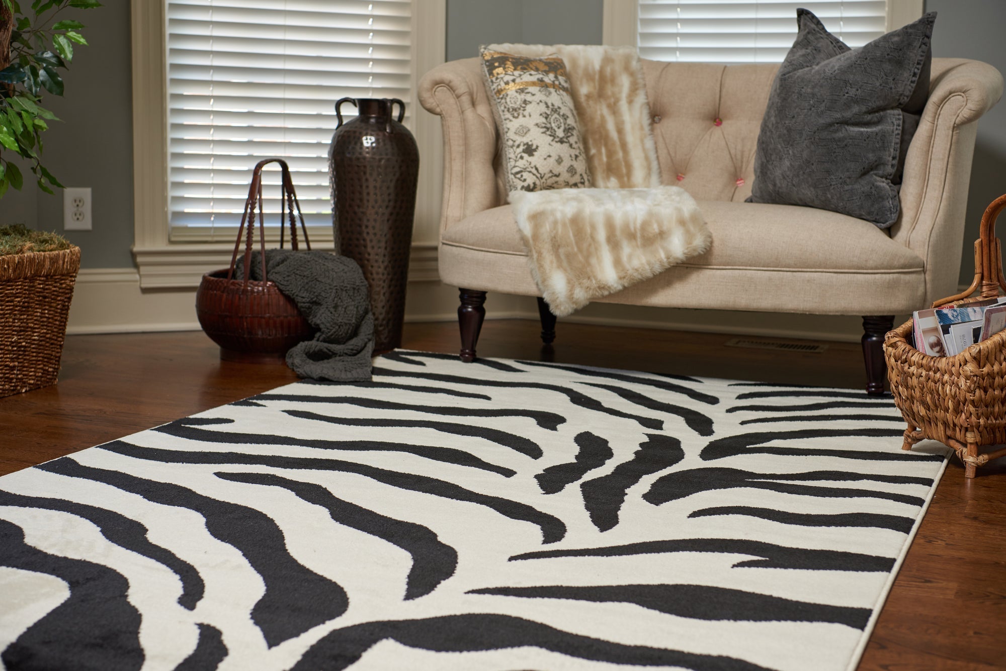 Savannah Sojourn Collection Area Rug -  Okavango