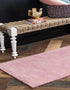 Tonal Oasis Collection Area Rug -  Lenox (Pink)