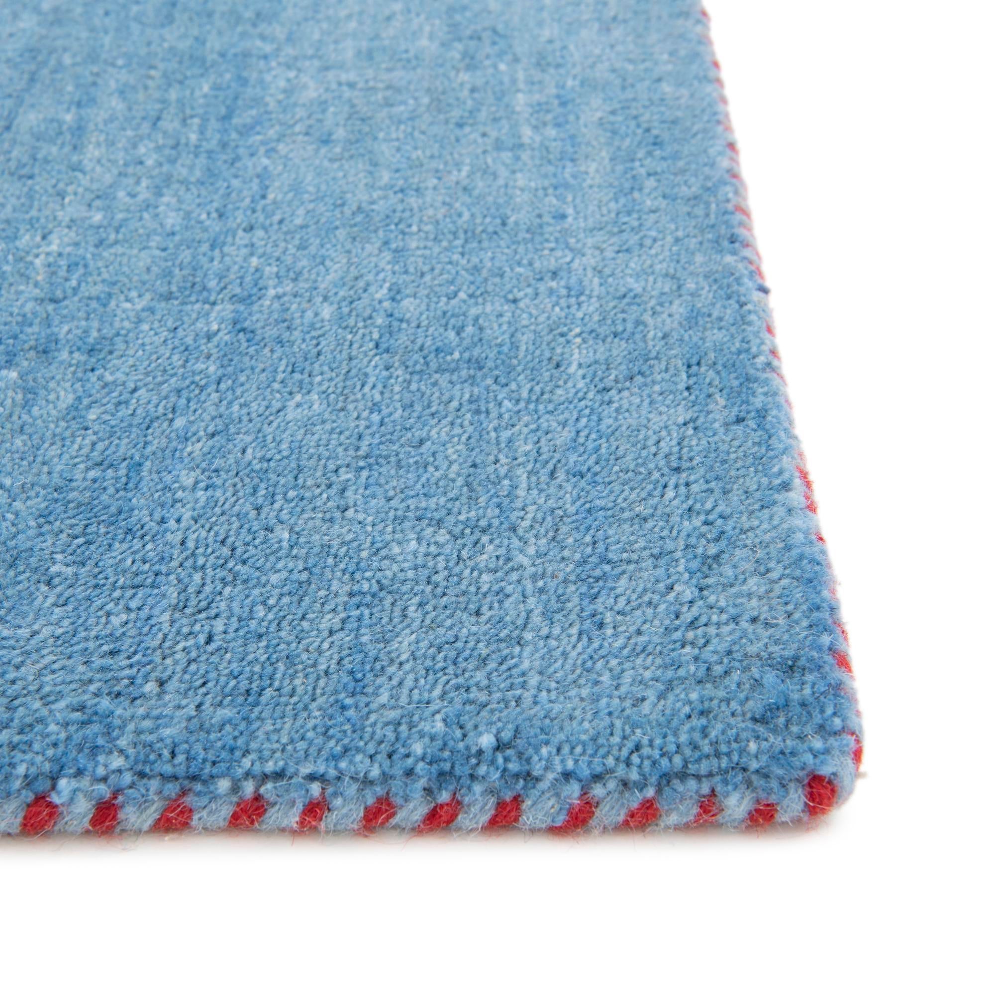 Tonal Oasis Collection Area Rug -  Lenox (Light Blue)