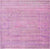 Lagoon Luxe Collection Area Rug -  Seafarer Square Purple  lifestyle 26